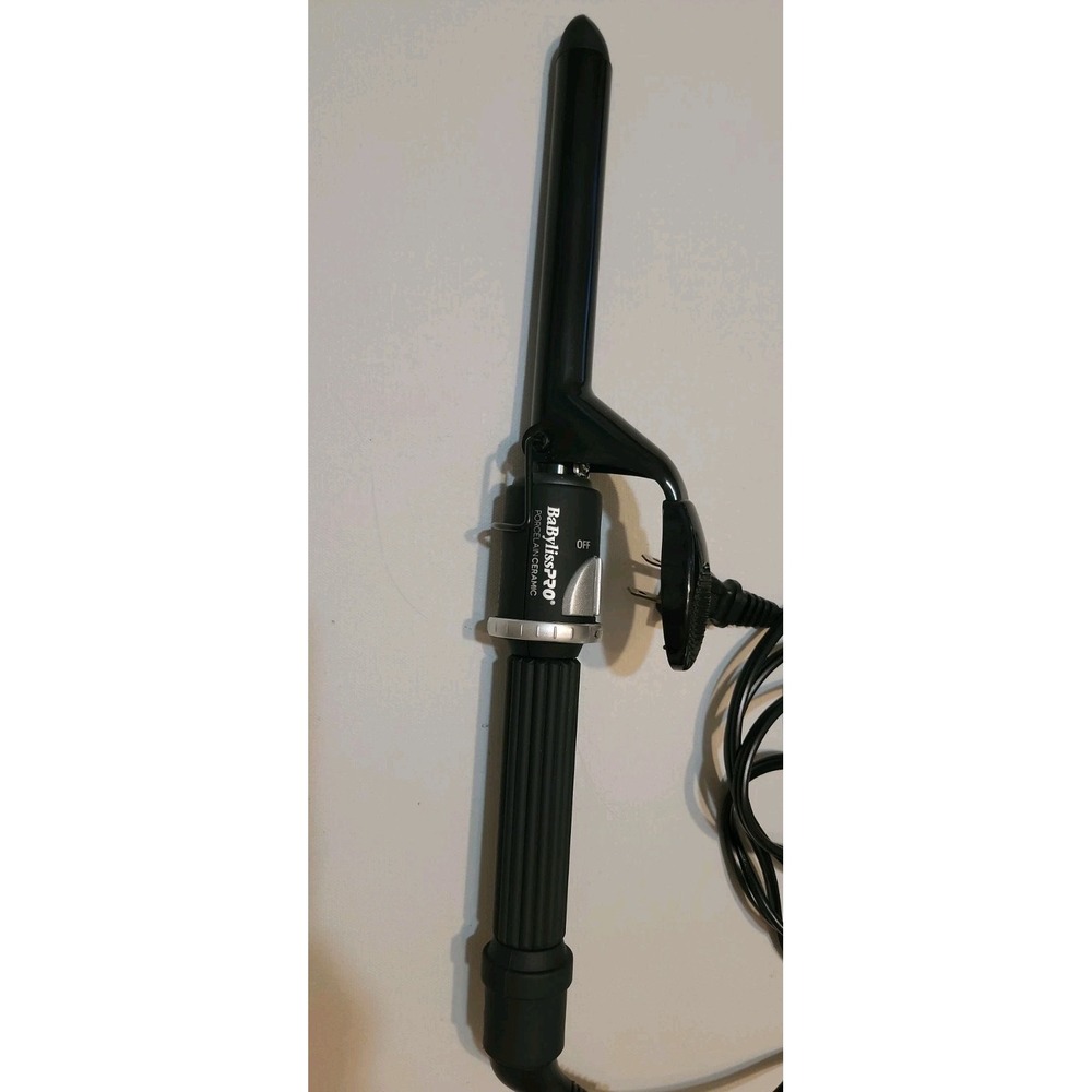 BaByliss PRO Porcelain Ceramic ¾ Inch Spring Professional Curling Iron